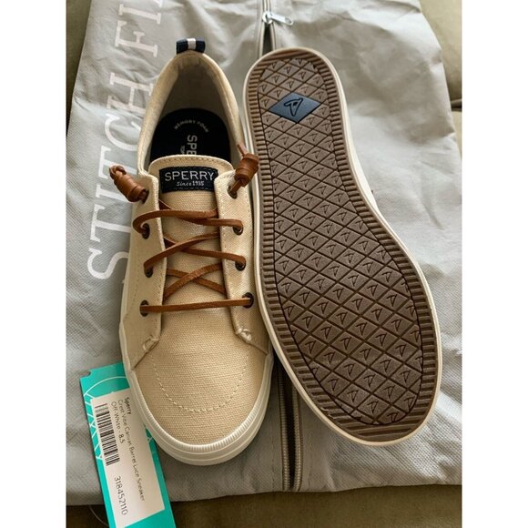 SPERRY Crest Vive Canvas Barrel Sneakers for Women Size 8.5 - Picture 5 of 5